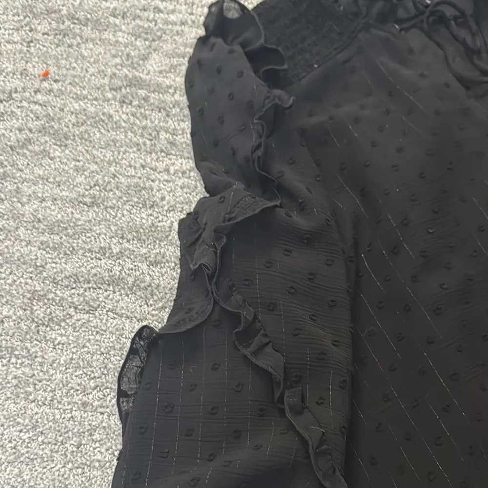 Express Black Sheer Top - Picture 4 of 4